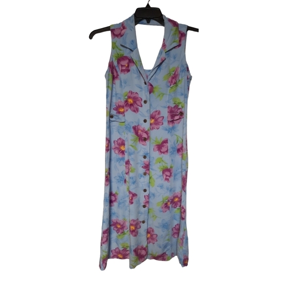 Paradise Bay Petites Floral Dress Size PS - Picture 1 of 6